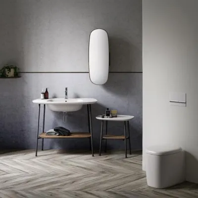 Bild: Das Bad als Ort der Geselligkeit: Neue Badkollektion Plural by Terri Pecora für VitrA Bad