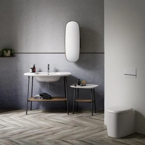 Bild: Das Bad als Ort der Geselligkeit: Neue Badkollektion Plural by Terri Pecora für VitrA Bad