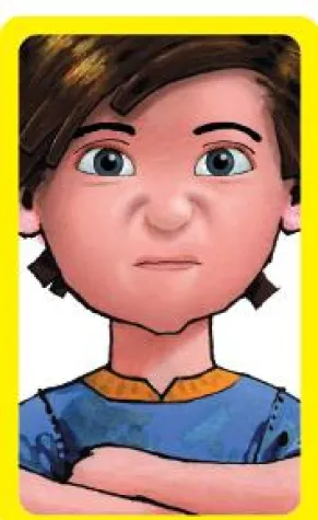 Bild: Grimassimix: Zunge herausstrecken und Nase rümpfen