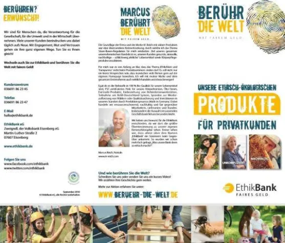 Bild: EthikBank kooperiert mit M. Reich – Alkaline Products