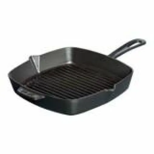 Bild: Amerikanische Grillpfanne mit hohem Rand