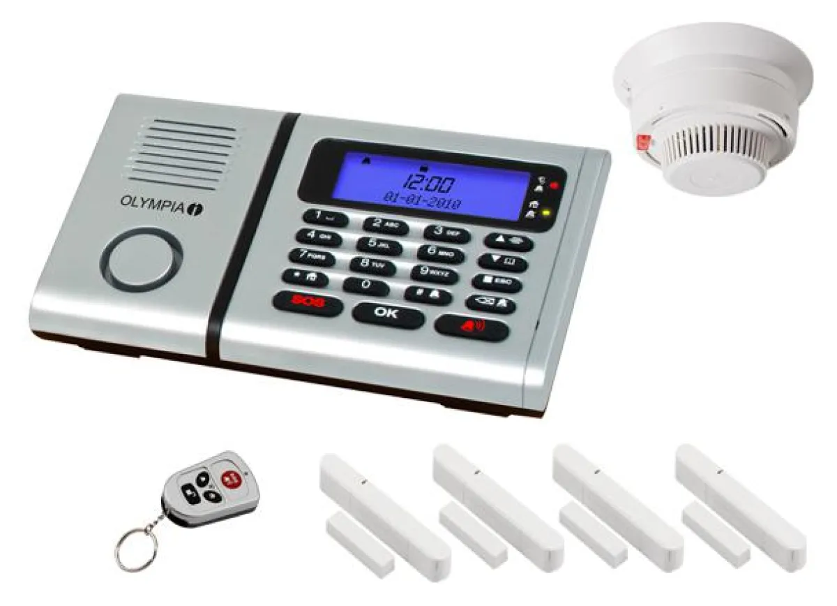 Alamanlage Protect 6060 mit integriertem Rauchmelder