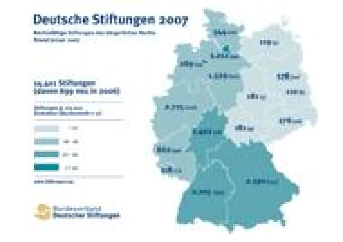 Stiftungen in Zahlen 2006