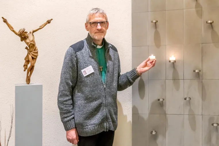 Jürgen Jeremia Lechelt ist neuer evangelischer Klinikseelsorger am Knappschaftskrankenhaus Bild: Jürgen Jeremia Lechelt ist neuer evangelischer Klinikseelsorger am Knappschaftskrankenhaus