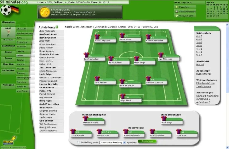 Bild: Neue Features für Fußballmanager