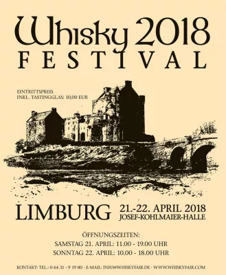 Bild: Whisky Fair 2018 - Festival am 21. & 22.4. in Limburg/Lahn