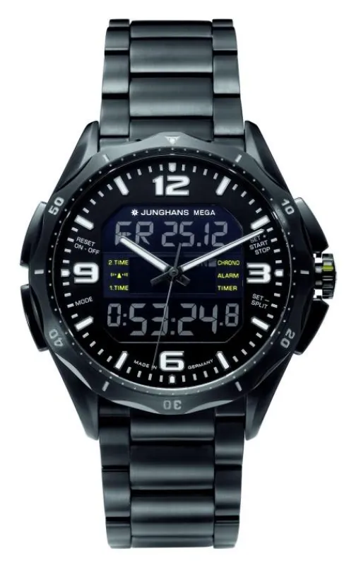 Junghans Chronograph Anytime Aviator Funk 056/4812.44 bei www.memmel-online.de