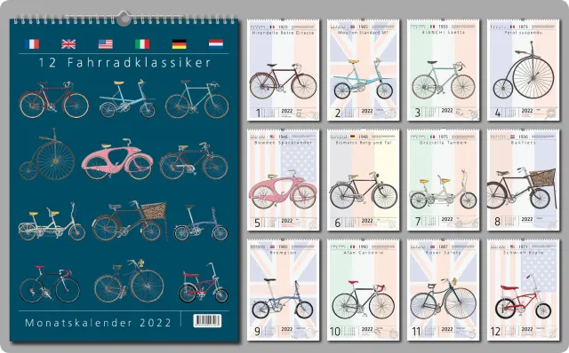Bild: radundbuch bringt neuen Fahrradkalender 2022