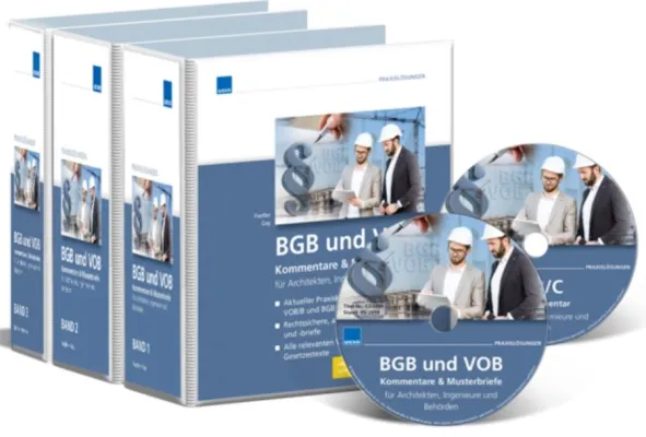 Bild: Neuerscheinung: BGB und VOB für Architekten, Ingenieure und Behörden, inkl. neuer VOB/C