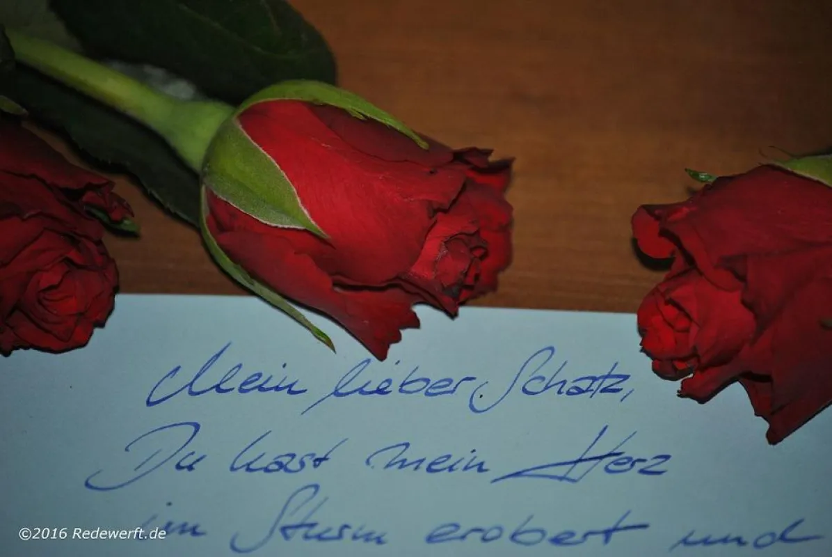 Der Liebesbrief zum Valentinstag liegt voll im Trend. © Redewerft.de