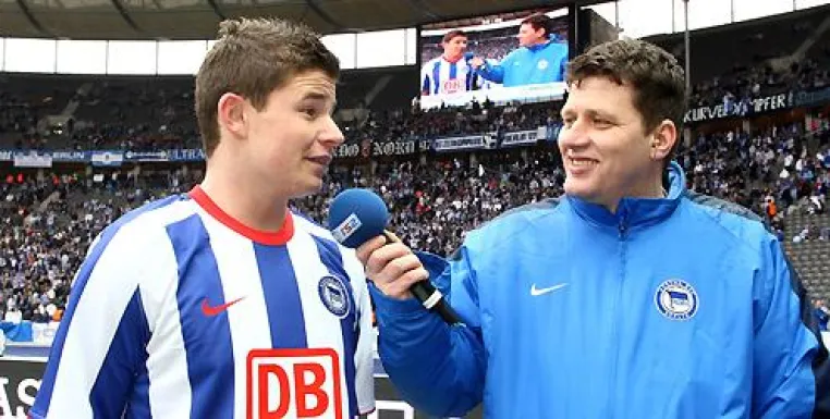 HERTHA BSC stürmt ab sofort mit Kevin Waldschmidt Bild: HERTHA BSC stürmt ab sofort mit Kevin Waldschmidt