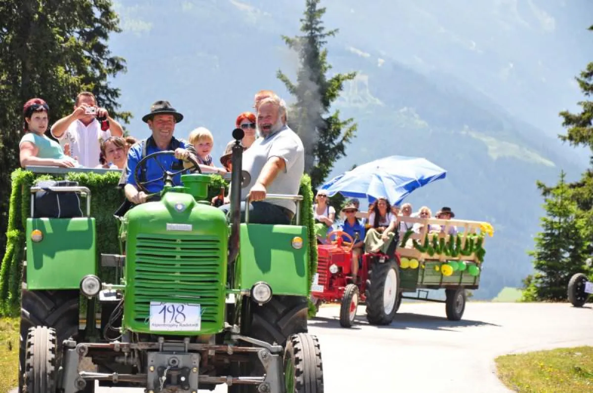 Auffahrt auf den Roßbrand (1.768 m)