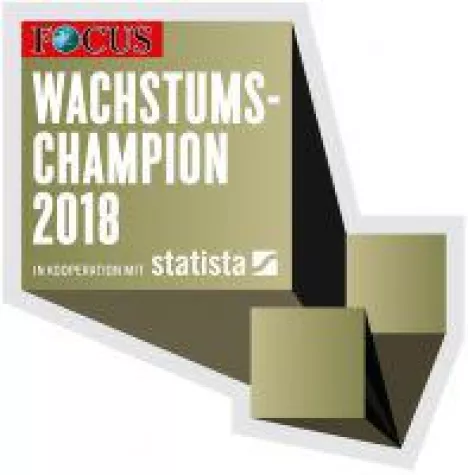 Bild: Hexad GmbH steigt von 65 auf 11 im Wachstumschampions 2018 Ranking des Focus Magazins