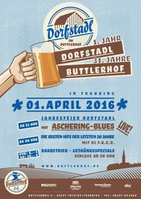 Bild: Dorfstadl Buttlerhof in Tutzing/Traubing wird 1 Jahr. Große Jahresfeier am 01.04.2016