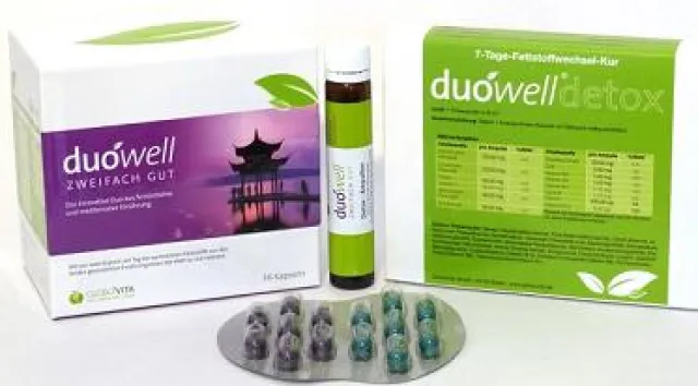 Bild: duówell® detox nur für kurze Zeit als Sonderedition mit 28% mehr Inhalt!