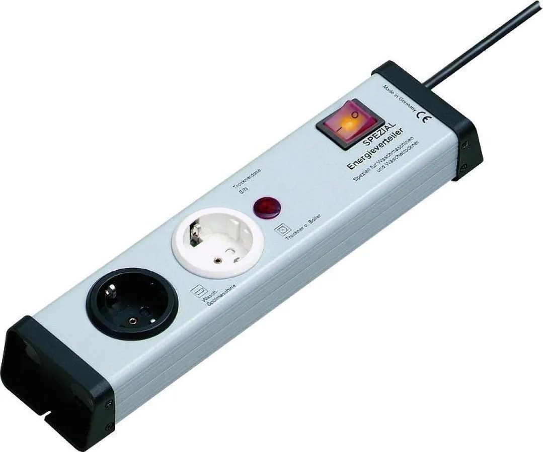 Der Energieverteiler schützt zuverlässig vor Überlastungen im Stromnetz