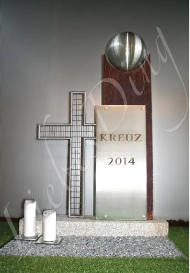 Auch bestehende Gräber können mit einfachen Maßnahmen pflegeleicht umgestaltet werden.