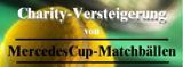 Bild: Matchball fürs Olgäle Charity-Versteigerung des MercedesCup