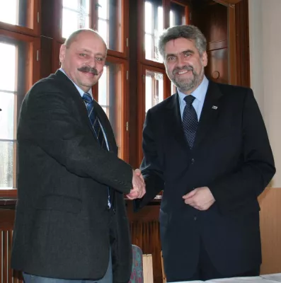 Gymnasium Martineum in Halberstadt und Hochschule Harz kooperieren Bild: Gymnasium Martineum in Halberstadt und Hochschule Harz kooperieren