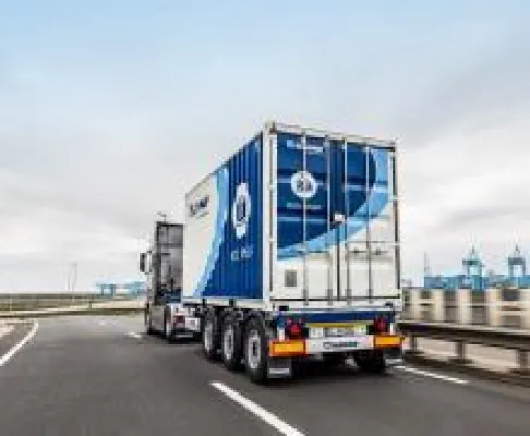 Bild: Multifunktionschassis von KRONE für Container von 20‘ bis 45‘