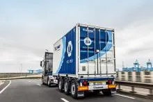 Bild: Multifunktionschassis von KRONE für Container von 20‘ bis 45‘