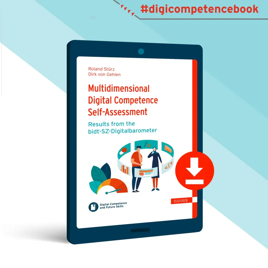 Multidimensional Digital Competence Self-assessment - Results from the bidt-SZ Digitalbarometer (© Bildquelle: i40.de)