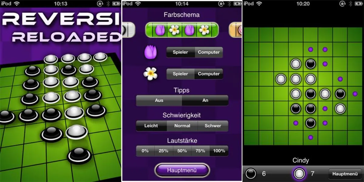 Reversi Reloaded für iPhone, iPod und iPad