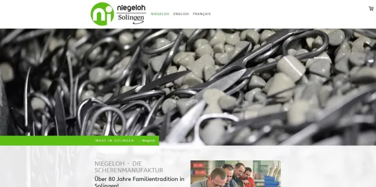 Relaunch der Webseite www.niegeloh.de - jetzt auch mit Onlineshop Bild: Relaunch der Webseite www.niegeloh.de - jetzt auch mit Onlineshop