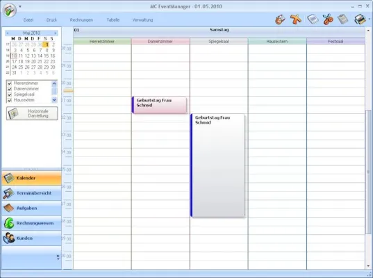 Bild: Veranstaltungsplanung transparent gemacht: MouseClick präsentiert das neue MC EventCenter 3.0
