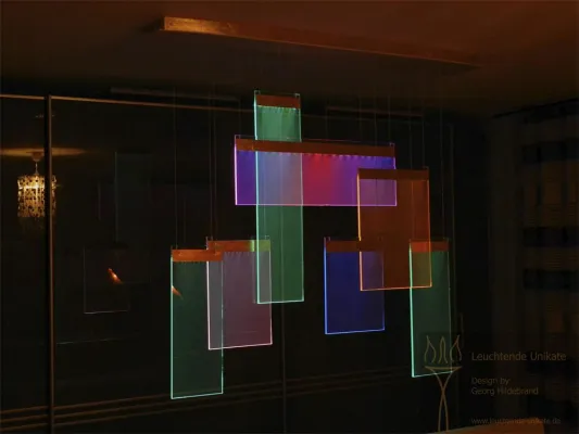 Bild: Leuchte KALAMBO – Zwei neue Leuchten der Manufaktur „Leuchtende Unikate“ aus Frankfurt