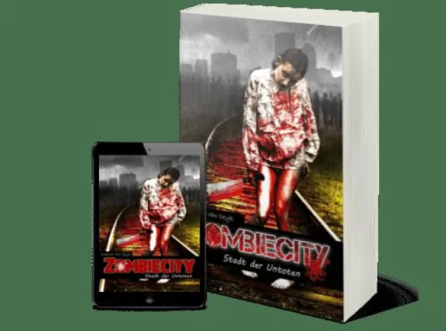 Bild: Zombies in einer Kleinstadt