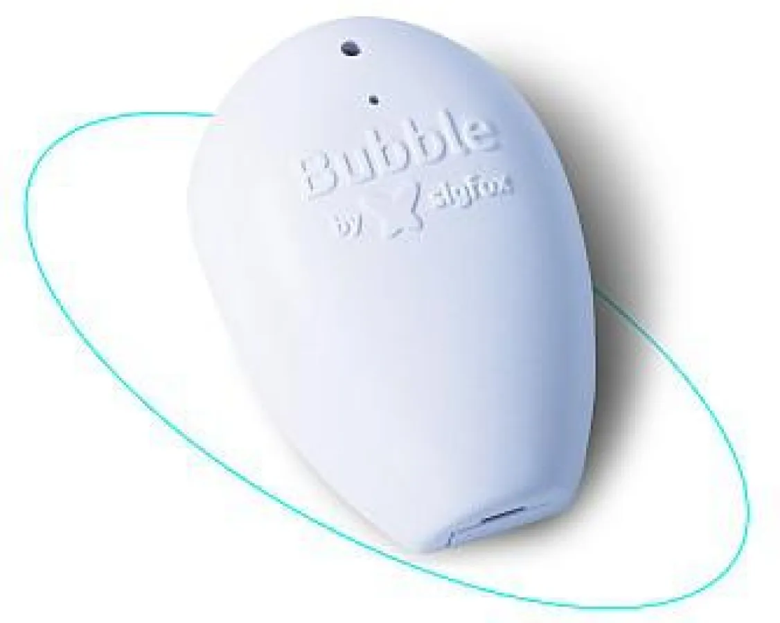 Sigfox Bubbles Asset-Tracking device