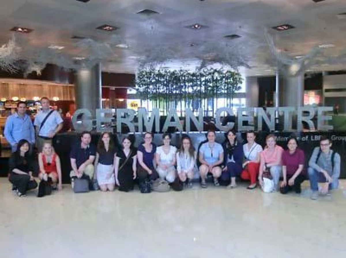 Besuch der Auslandsgesellschaft der Lohmann-Gruppe im German Centre in Singapur