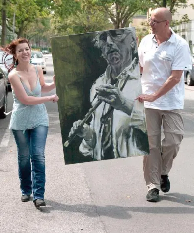 Bild: Frank B. Ehemann holt Conny Stark nach Verden