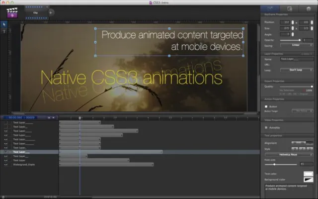 Neue Mac OS X Software für Animationen ohne den Einsatz von Adobe Flash: Purple 1.0 Bild: Neue Mac OS X Software für Animationen ohne den Einsatz von Adobe Flash: Purple 1.0