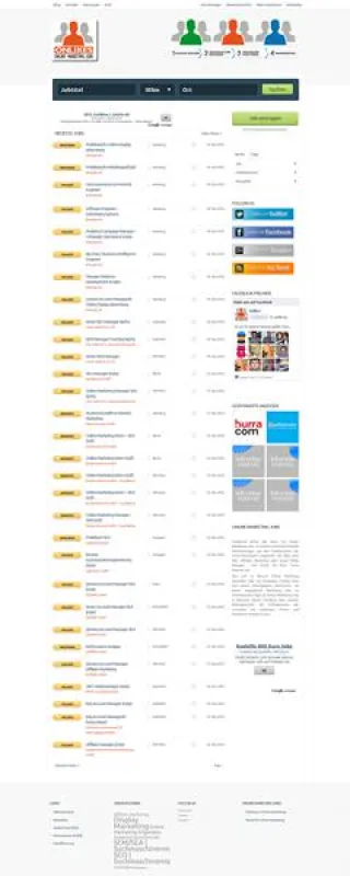 Die Jobbörse Onlikes - Online Marketing Jobs