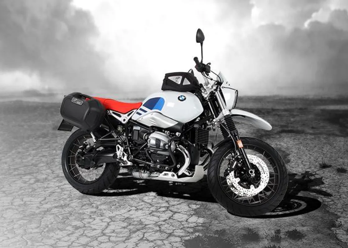 R nineT Urban mit Orbit Sidecases von Hepco&Becker