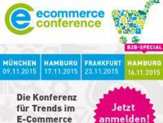Bild: ecommerce conference 2015: Großes B2B-Special in Hamburg mit Goldsponsor atlantis media