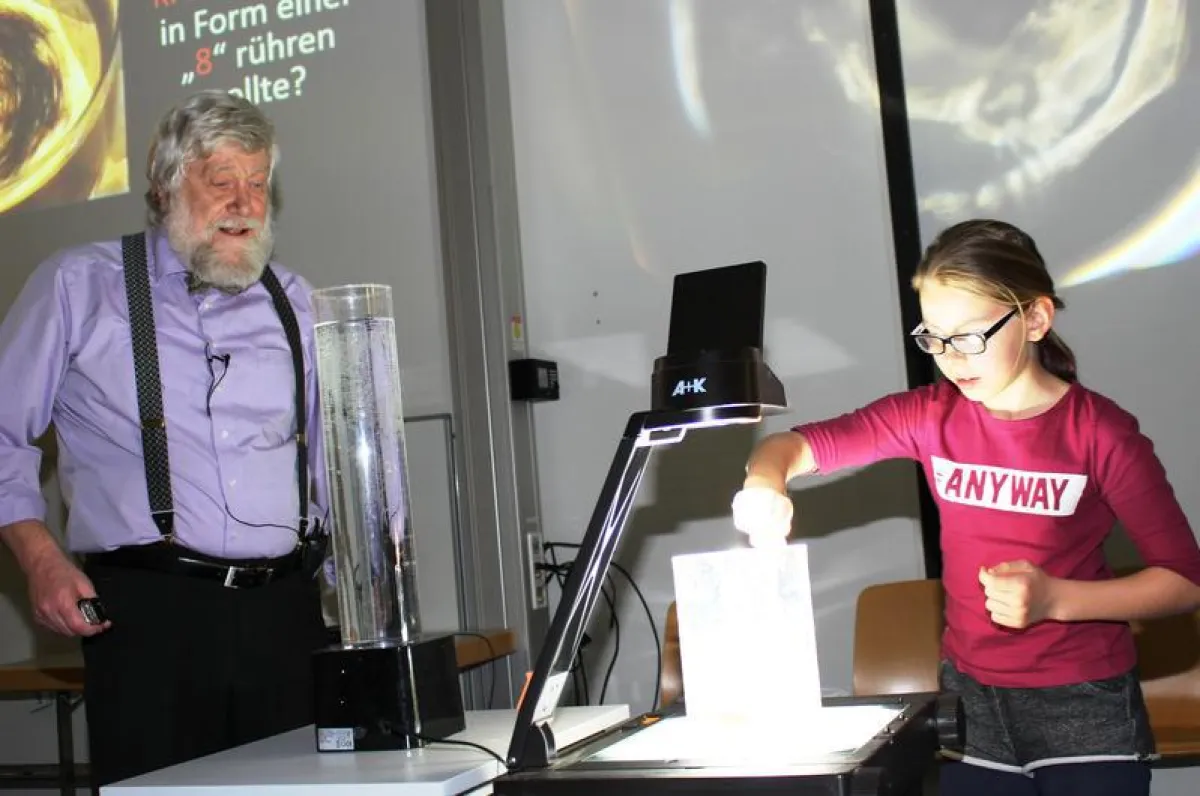Experimentiervorlesung mit Prof. Dr. Dieter Fehler (DHBW KA // DI)