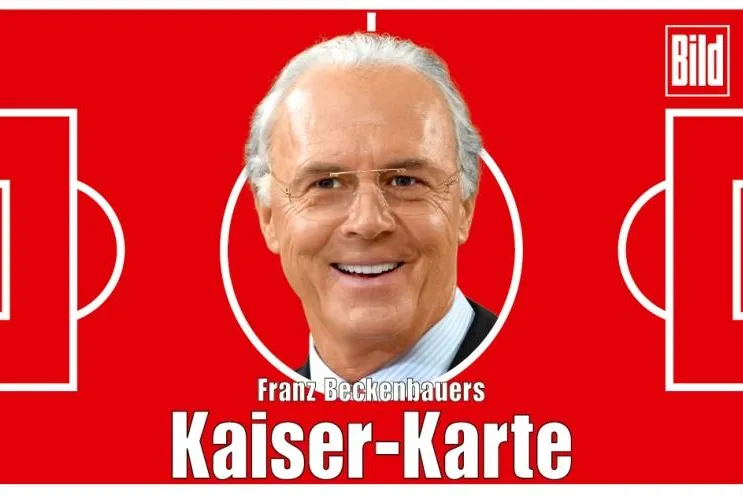 Bild: Franz Beckenbauers KAISER-KARTE - Winter liefert 4 Mio. Karten für Aktion der Axel Springer Media Impact