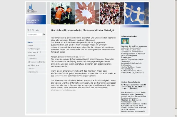 Bild: Landkreis Ostallgäu fördert ehrenamtliches Engagement - neues Ehrenamtportal jetzt online