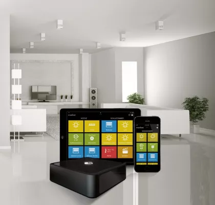 Bild: mediola® IQONTROL unterstützt jetzt Sonos, Philips hue und Belkin WeMo