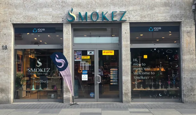 Bild: Smokez Würzburg: 5 Jahre Shisha-Fachhandel und Rebranding in der Kaiserstraße