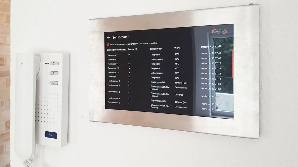 casenio Tabletansicht