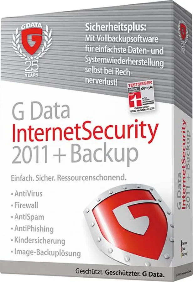 G Data InternetSecurity 2011 + Backup