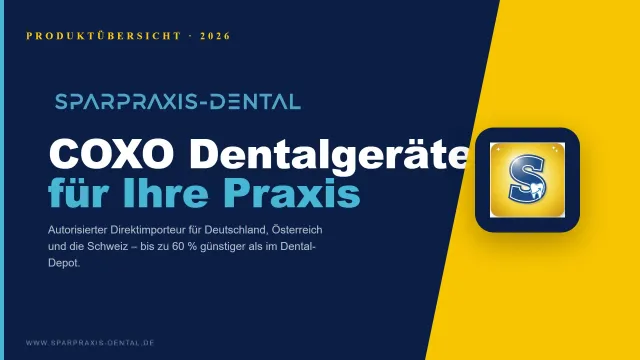 Bild: Sparpraxis-Dental bringt COXO-Dentaltechnik als Direktimporteur nach Deutschland, Österreich und die Schweiz