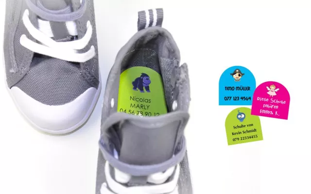 Wo sind bloß meine Fußballschuhe? Keine Sportsachen mehr verlieren dank StickerKid Bild: Wo sind bloß meine Fußballschuhe? Keine Sportsachen mehr verlieren dank StickerKid