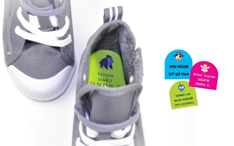 Bild: Wo sind bloß meine Fußballschuhe? Keine Sportsachen mehr verlieren dank StickerKid
