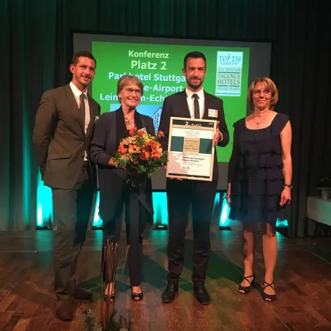 Bild: Parkhotel Stuttgart Messe-Airport: Erneut als eines der besten Tagungshotels ausgezeichnet.