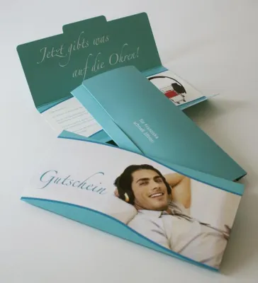 Bild: Druck Gutscheine - total edel und ohne Briefumschlag